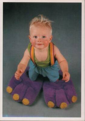 Sevimli Bebek Kartpostal KRT2277 - 1