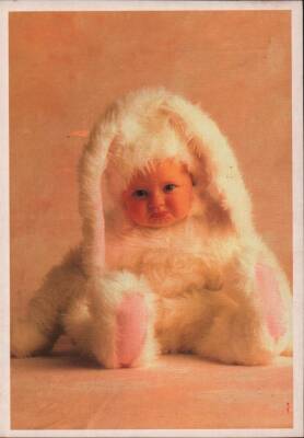 Sevimli Bebek Kartpostal KRT2292 - 1