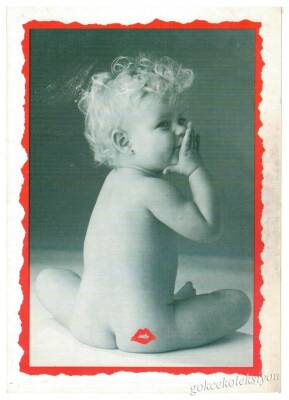 Sevimli Bebek Kartpostal KRT2313 - 1