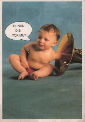 Sevimli Bebek Kartpostal KRT2321 - 1