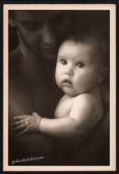 Sevimli Bebek Kartpostal KRT2346 - Gökçekoleksiyon