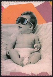 Sevimli Bebek Kartpostal KRT2349 - Gökçekoleksiyon