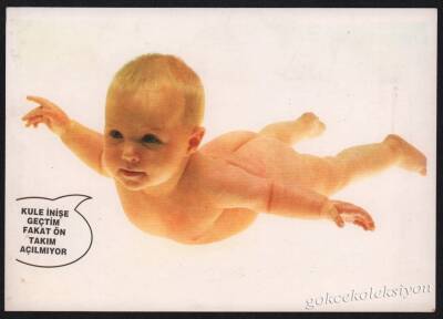 Sevimli Bebek Kartpostal KRT2423 - 1
