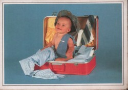 Sevimli Bebek Kartpostalı KRT2312 - Gökçekoleksiyon