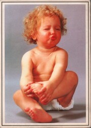 Sevimli Bebek Kartpostalı KRT2327 - Gökçekoleksiyon