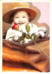 Sevimli Bebek Kartpostalı KRT2345 - Gökçekoleksiyon