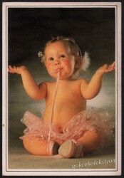 Sevimli Bebek Kartpostalı KRT2387 - Gökçekoleksiyon