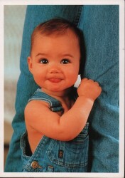 Sevimli Bebek Kartpostalı KRT2424 - Gökçekoleksiyon