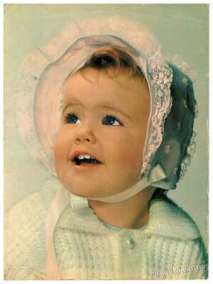 Sevimli Bebek Orta Boy Kartpostal KRT5256 - 1
