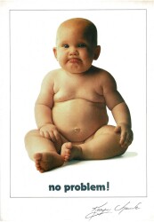 Sevimli Bebek Temalı Büyük Boy Kartpostal KRT5711 - Gökçekoleksiyon