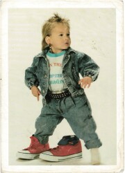 Sevimli Bebek Temalı Kartpostal Büyük Boy KRT5669 - Gökçekoleksiyon