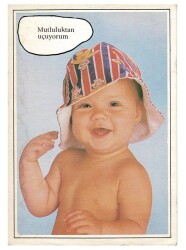 Sevimli Bebek Temalı Kartpostal KRT9616 - Gökçekoleksiyon