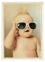 Sevimli Bebek Temalı Kartpostal KRT9619 - Gökçekoleksiyon