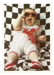 Sevimli Bebek Temalı Kartpostal KRT9638 - Gökçekoleksiyon