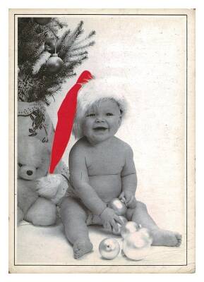 Sevimli Bebek Temalı Kartpostal KRT9640 - 1
