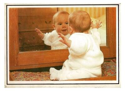 Sevimli Bebek Temalı Kartpostal KRT9644 - 1