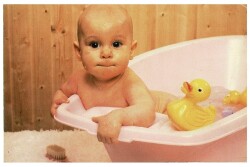 Sevimli Bebek Temalı Kartpostal KRT9664 - Gökçekoleksiyon