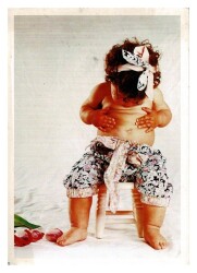 Sevimli Bebek Temalı Kartpostal KRT9690 - Gökçekoleksiyon