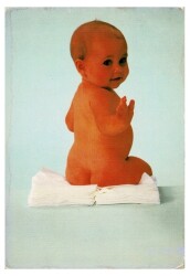 Sevimli Bebek Temalı Kartpostal KRT9697 - Gökçekoleksiyon