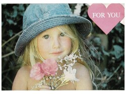 Sevimli Bebek Temalı Kartpostal KRT9698 - Gökçekoleksiyon