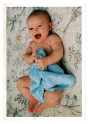 Sevimli Bebek Temalı Kartpostal KRT9702 - Gökçekoleksiyon