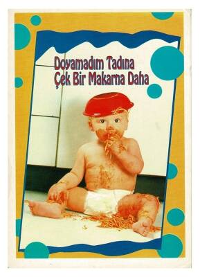 Sevimli Bebek Temalı Kartpostal KRT9709 - 1