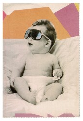 Sevimli Bebek Temalı Kartpostal KRT9751 - Gökçekoleksiyon