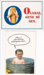 Sevimli Bebekler 2li Kartpostal KRT10334 - 2