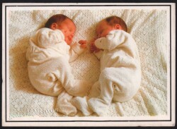 Sevimli Bebekler Kartpostal KRT2305 - Gökçekoleksiyon