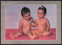 Sevimli Bebekler Kartpostalı KRT2416 - Gökçekoleksiyon