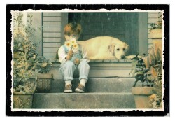 Sevimli Çocuk Büyük Boy Kartpostal KRT9203 - Gökçekoleksiyon