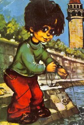 Sevimli Çocuk Kartpostal KRT17273 - Gökçekoleksiyon