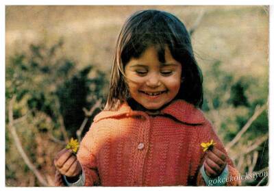 Sevimli Çocuk Kartpostal KRT2295 - 1