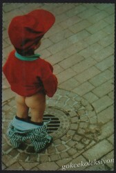 Sevimli Çocuk Kartpostalı KRT2323 - Gökçekoleksiyon