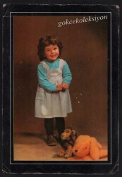 Sevimli Çocuk Kartpostalı KRT2406 - Gökçekoleksiyon