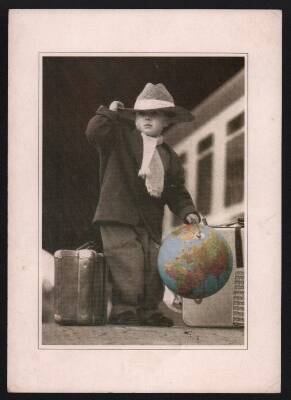 Sevimli Çocuk Orta Boy Kartpostal KRT5147 - 1