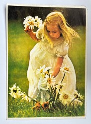 Sevimli Çocuk Temalı Büyük Boy Kartpostal KRT7587 - Gökçekoleksiyon