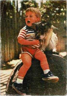 Sevimli Çocuk Temalı Kartpostal Büyük Boy KRT5635 - 1