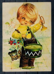 Sevimli Çocuk Temalı Kartpostal KRT4276 - Gökçekoleksiyon