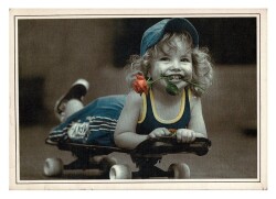 Sevimli Çocuk Temalı Kartpostal KRT9624 - Gökçekoleksiyon