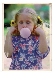 Sevimli Çoçuk Temalı Kartpostal KRT9633 - Gökçekoleksiyon