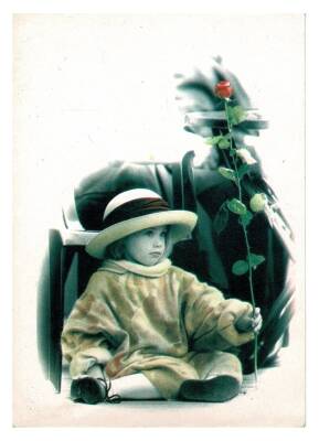 Sevimli Çocuk Temalı Kartpostal KRT9636 - 1