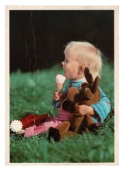 Sevimli Çocuk Temalı Kartpostal KRT9712 - Gökçekoleksiyon