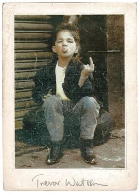 Sevimli Çocuklar Büyük Boy Kartpostal KRT9097 - 1
