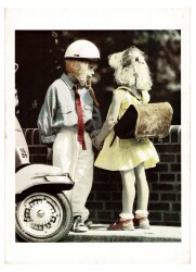 Sevimli Çocuklar Büyük Boy Kartpostal KRT9205 - Gökçekoleksiyon