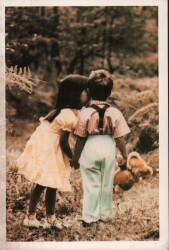 Sevimli Çocuklar Kartpostal KRT2299 - Gökçekoleksiyon