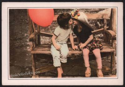 Sevimli Çocuklar Kartpostal KRT2369 - 1