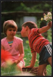 Sevimli Çocuklar Kartpostal KRT2370 - Gökçekoleksiyon