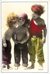 Sevimli Çocuklar Kartpostalı KRT2391 - Gökçekoleksiyon