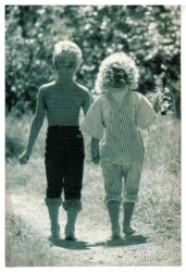 Sevimli Çocuklar Kartpostalı KRT2399 - Gökçekoleksiyon